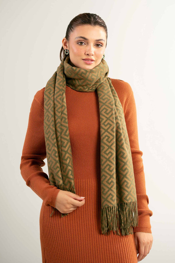 Green Women Shawl-440102104