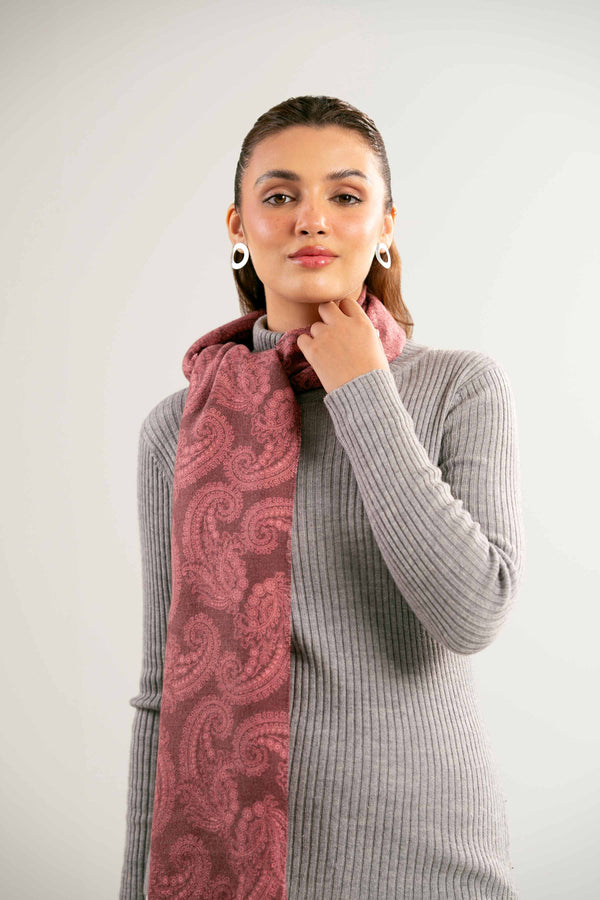 Maroon Women Shawl-440122122