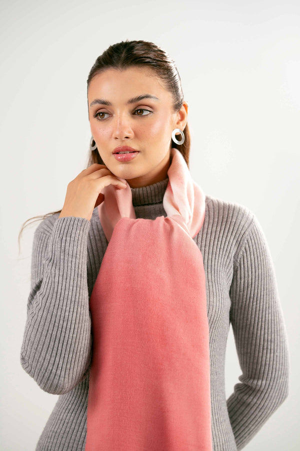 Peach Women Shawl-440292124