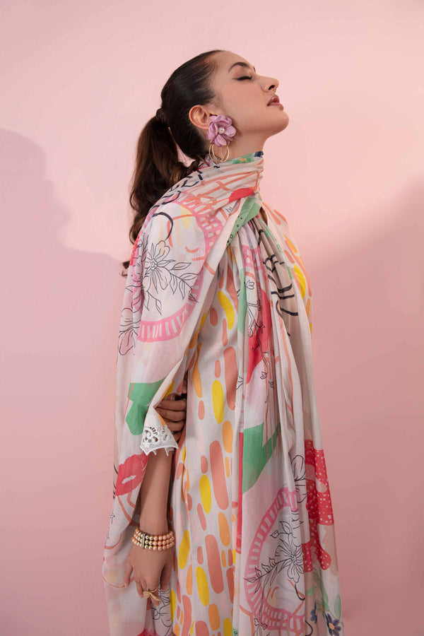 Printed Dupatta - 42302103