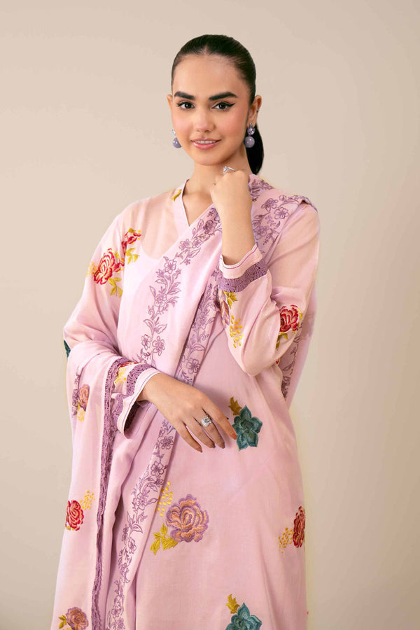 Embroidered  Dupatta - 42402001