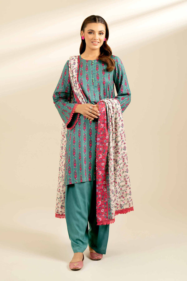 3 Piece - Printed Suit - 42402099