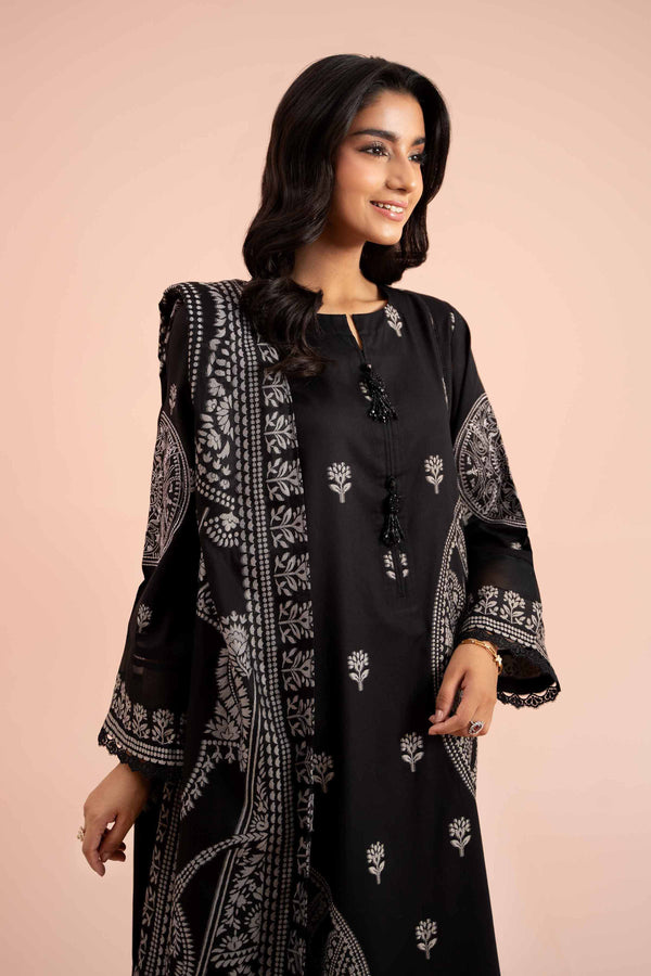 2 Piece - Jacquard Embroidered Suit - 42402154