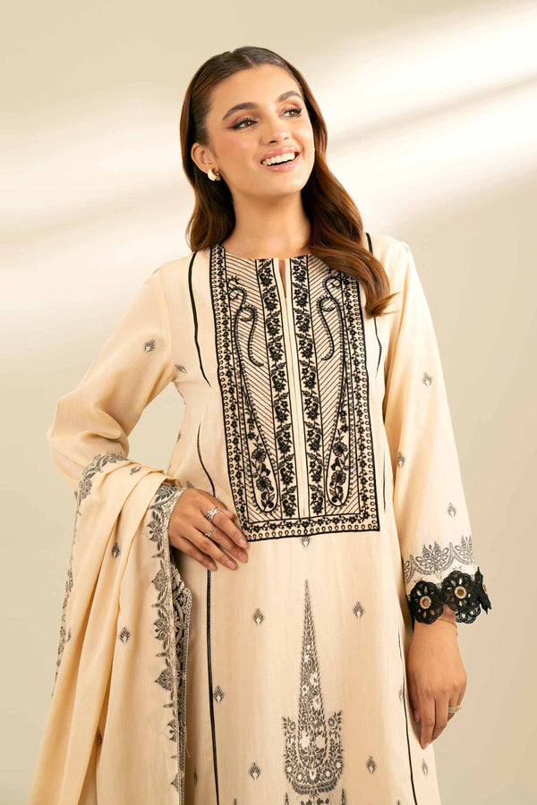 2 Piece - Jacquard Embroidered Suit - 42402161