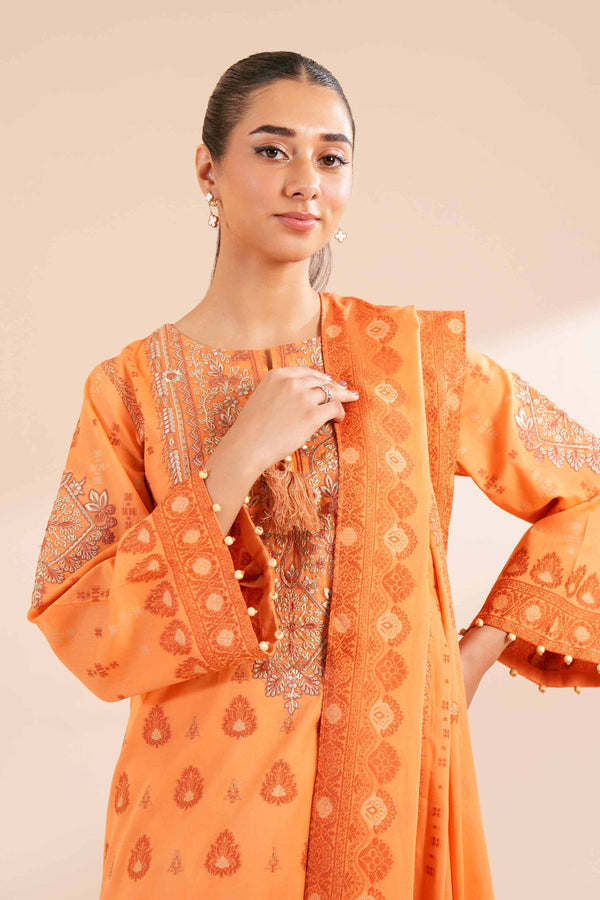 2 Piece - Jacquard Embroidered Suit - 42402163