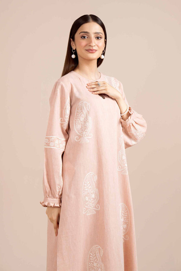 2 Piece - Dyed Embroidered Suit - 42404031