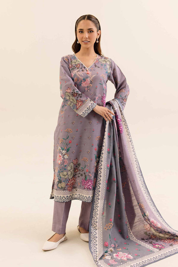 3 Piece - Digital Printed Suit - 42404219