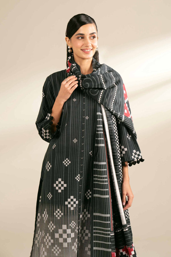 3 Piece - Digital Printed Suit - 42404221