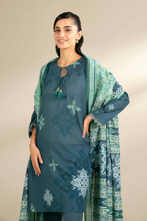 3 Piece - Digital Printed Suit - 42404222