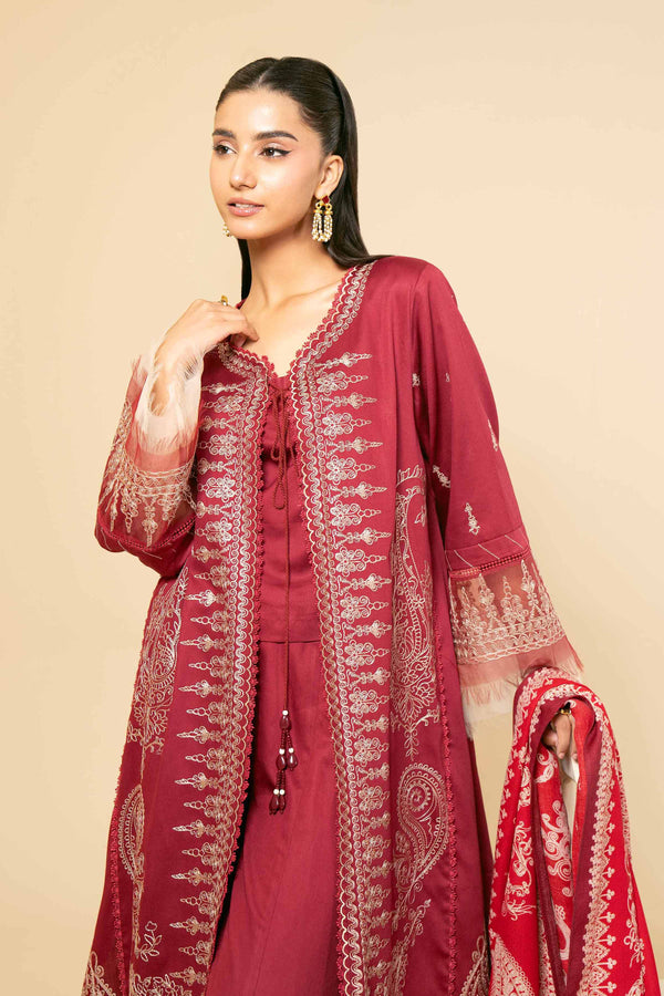 3 Piece - Embroidered Suit - 42404284