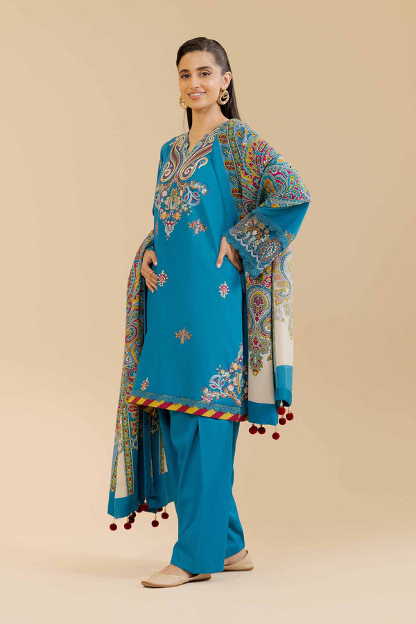 3 Piece - Embroidered Suit - 42404285