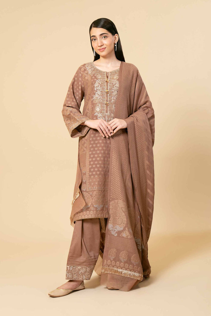 Best pakistani jacquard embroidered dresses in UAE