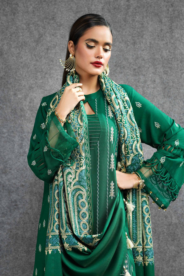 3 Piece - Embroidered Suit - 42404388