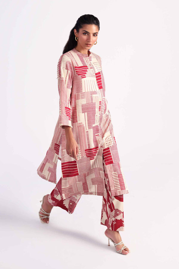 2 Piece - Printed Suit - 42404426