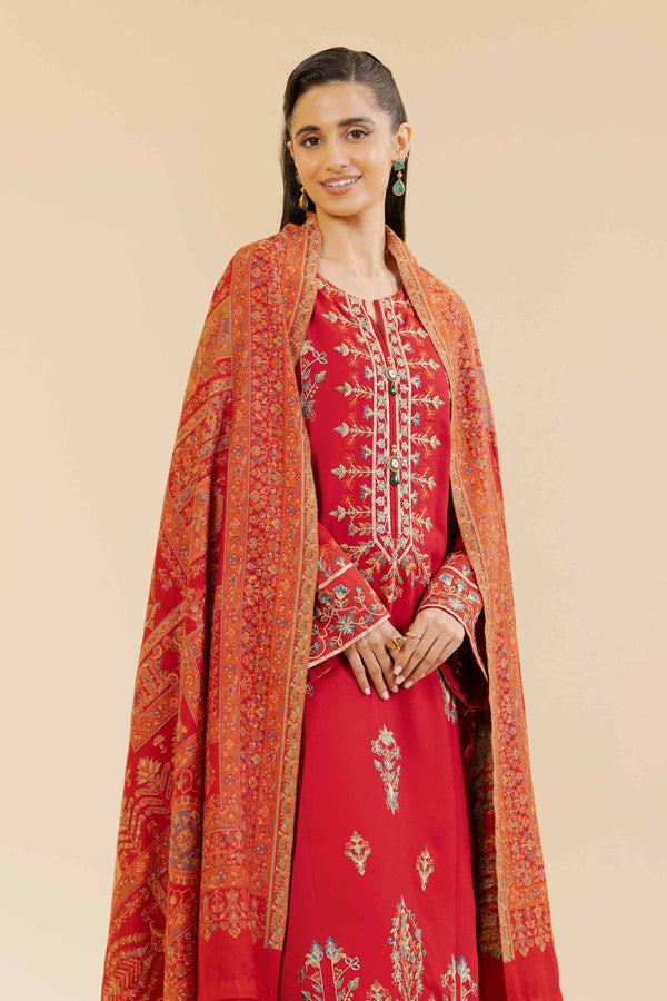 3 Piece - Embroidered Suit - 42404514