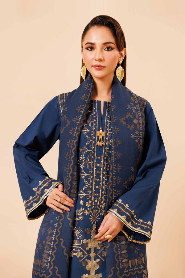 3 Piece - Embroidered Suit - 42404536