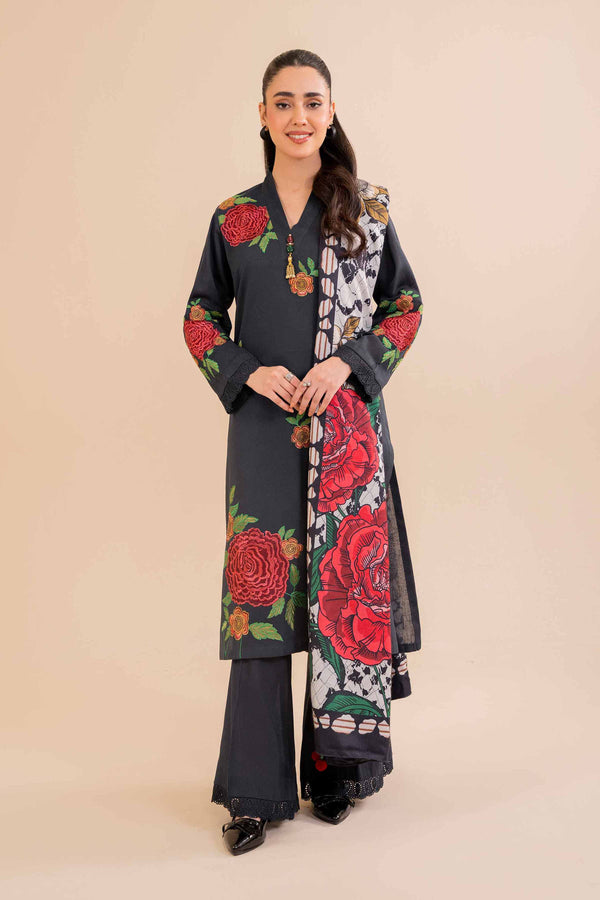 3 Piece - Embroidered Suit - 42404555