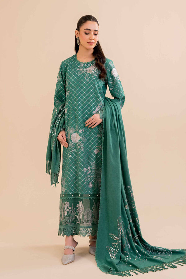 3 Piece - Embroidered Suit - 42404601