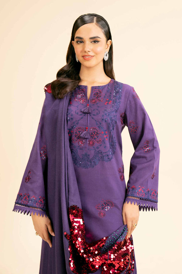 3 Piece - Embroidered Suit - 42404603