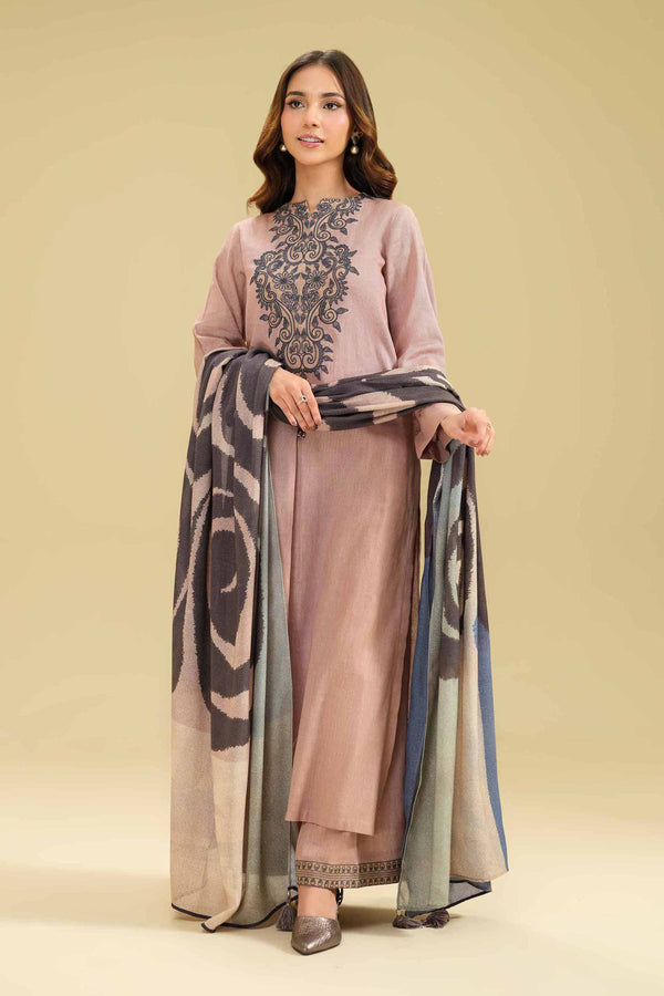 3 Piece - Embroidered Suit - 42404703