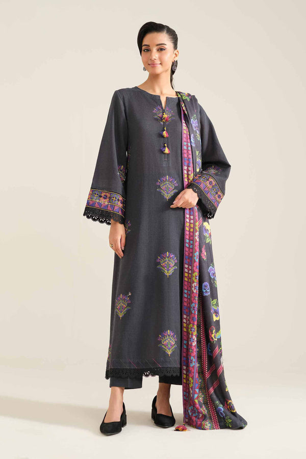 3 Piece - Embroidered Suit - 42404746