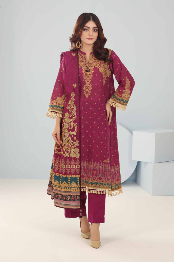 3 Piece - Digital Printed Suit - 42404940