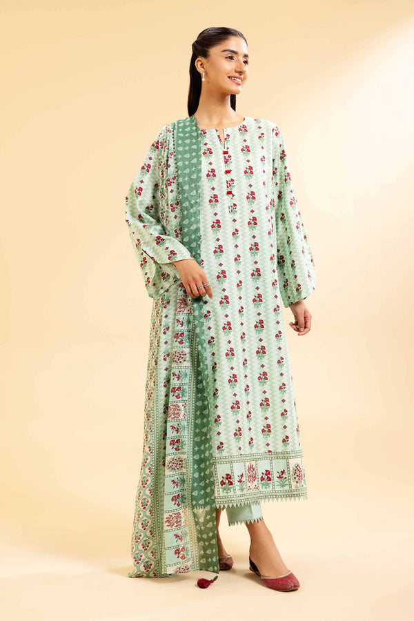 3 Piece - Printed Suit - 42501072