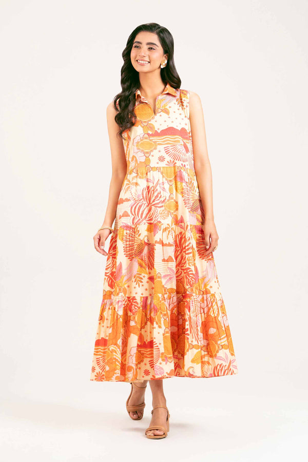 Printed Dress - AS25-26