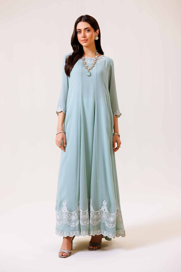 Embroidered Dress - KFE24-108