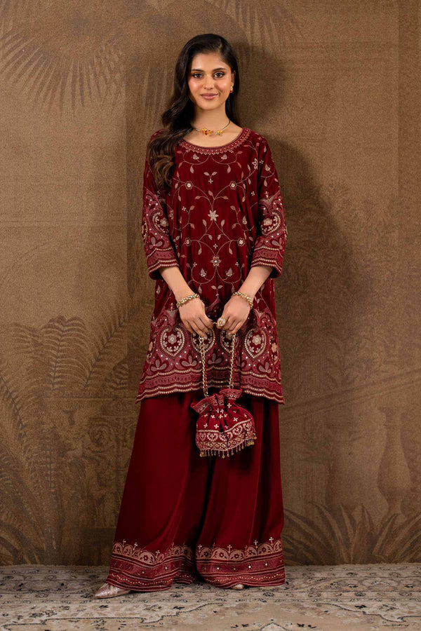 2 Piece - Embroidered Suit - KFW24-04