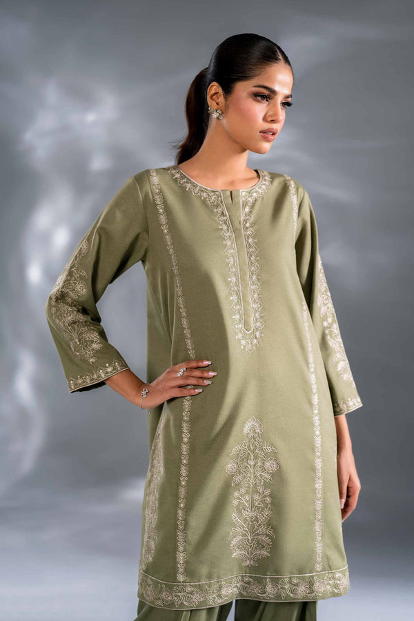 2 Piece - Embroidered Suit - KFW24-117