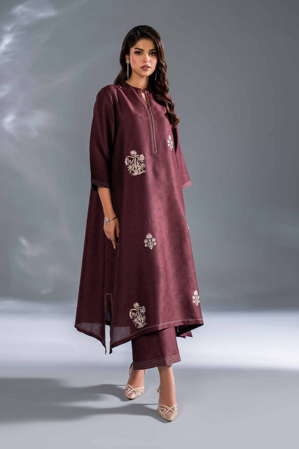 2 Piece - Embroidered Suit - KFW24-125