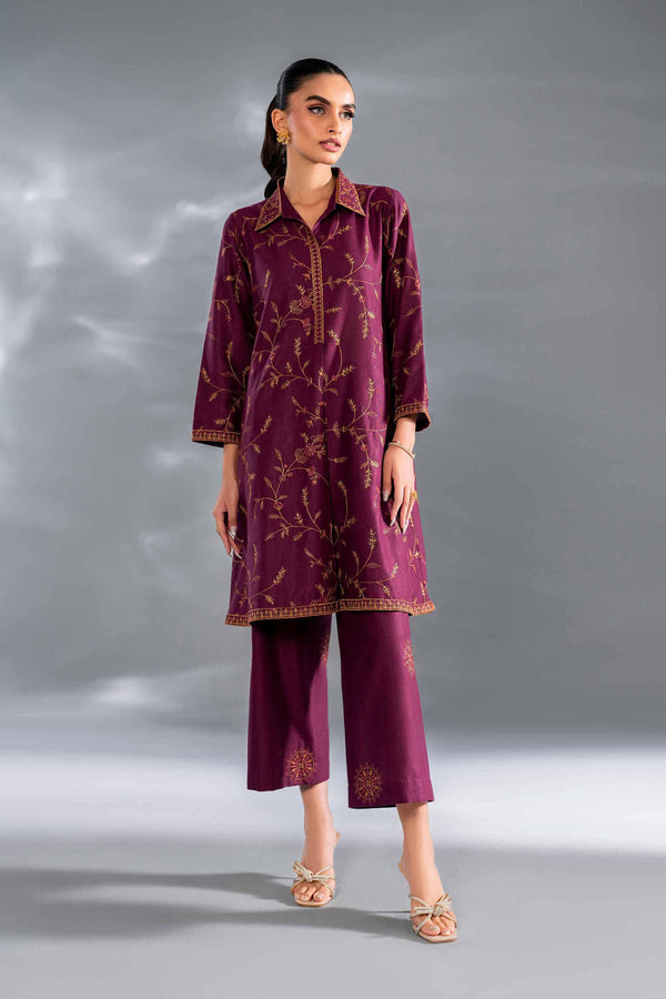 2 Piece - Embroidered Suit - KFW24-95