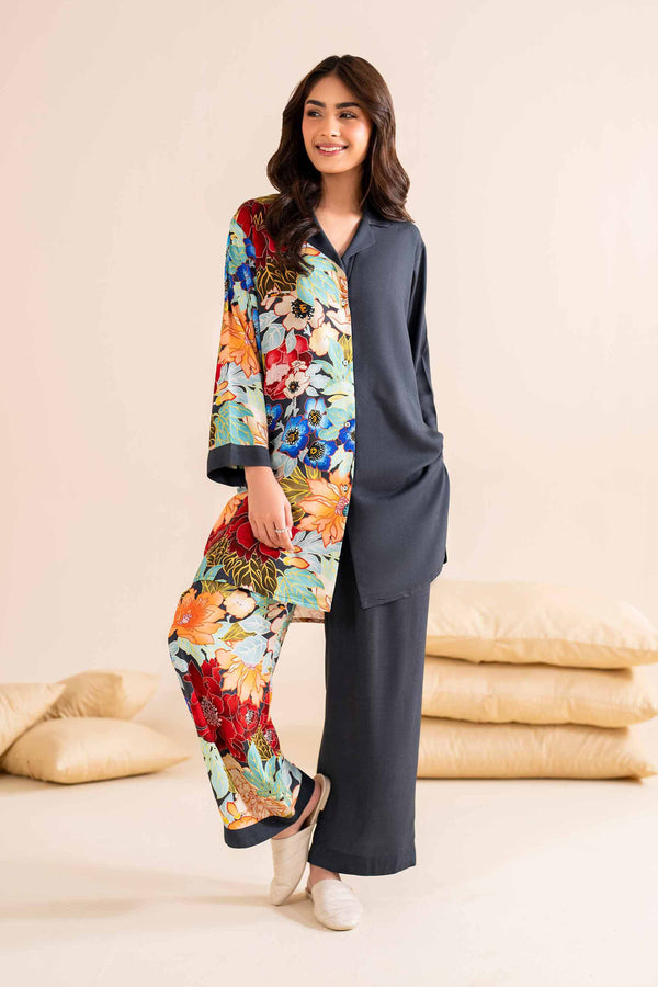 2 Piece - Printed Loungewear - KLW24-01