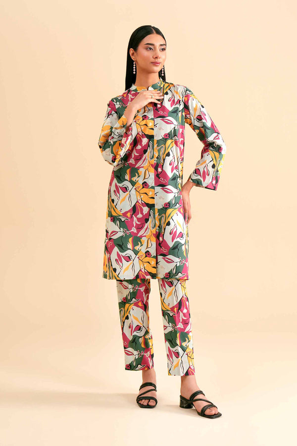 2 Piece - Printed Suit - PS24-301