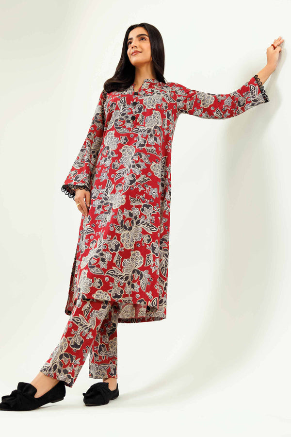 2 Piece - Printed Suit - PW24-194