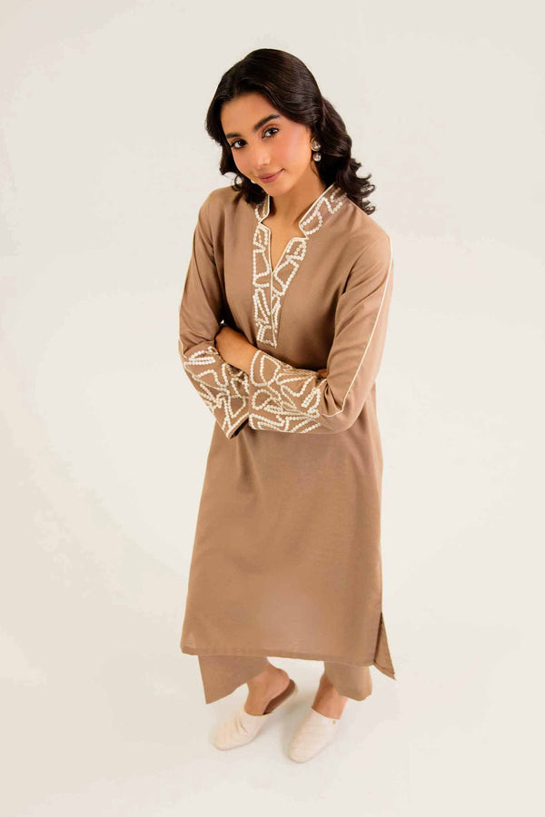 2 Piece - Embroidered Suit - PW24-245