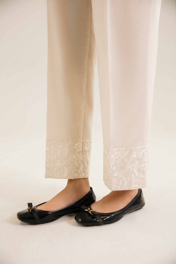 Embroidered Trousers - PW24-249