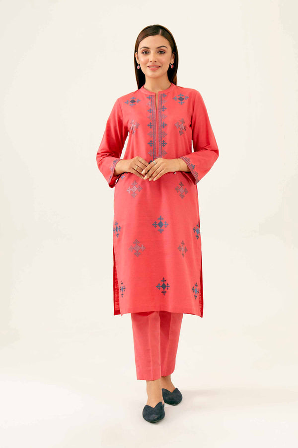 2 Piece - Embroidered Suit - PW24-260