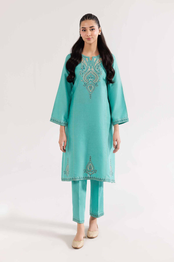 2 Piece - Embroidered Suit - PW24-303