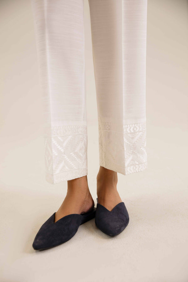 Embroidered Trousers - PW24-338