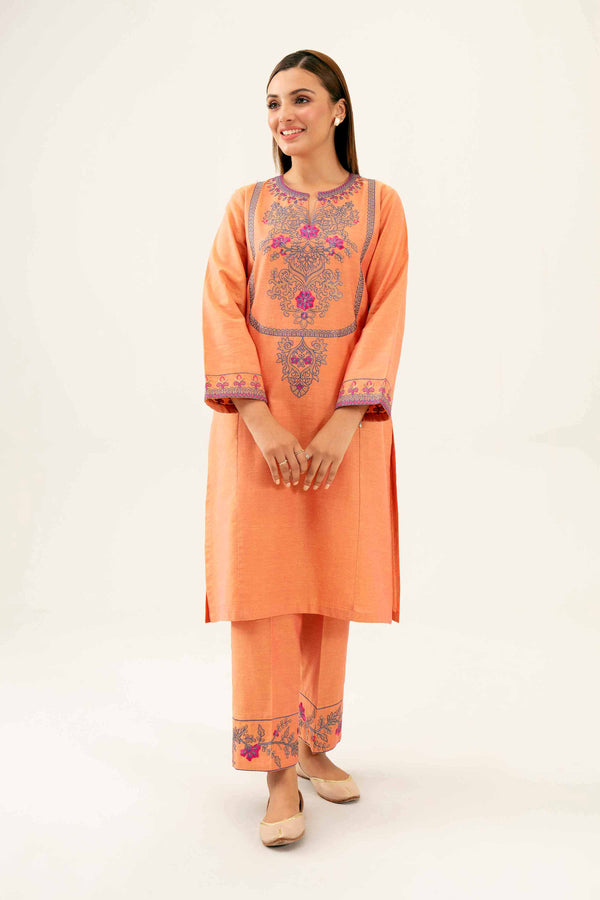 2 Piece - Embroidered Suit - PW24-63