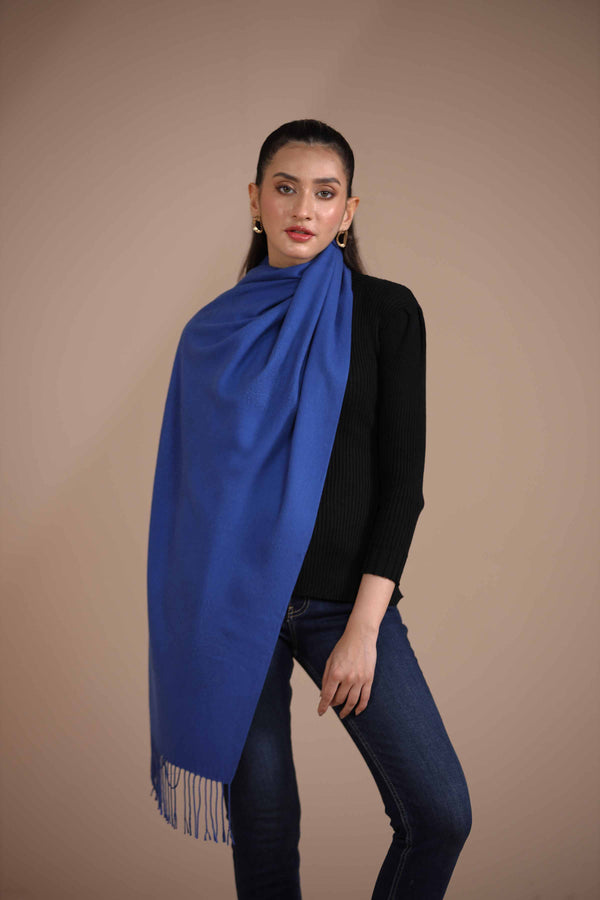 Navy Shawl-433852121