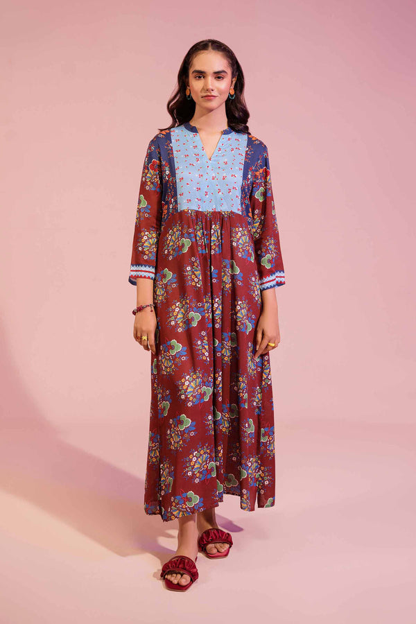 Printed Dress - AS23-48