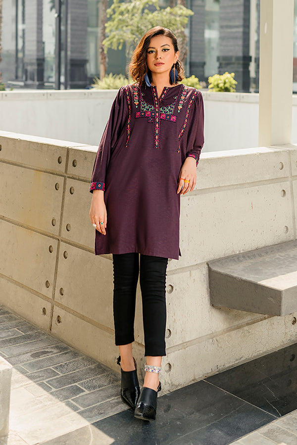 AW22-30-Embroidered Kimono Tunic