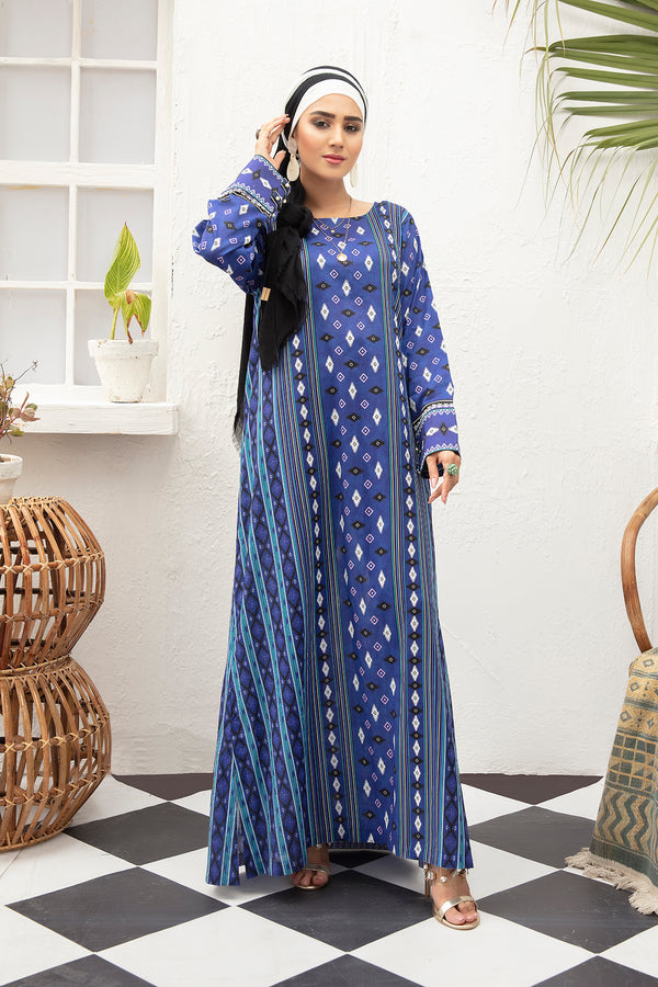 DS21-119  Digital Lawn Stitched Fustaan - 1PC