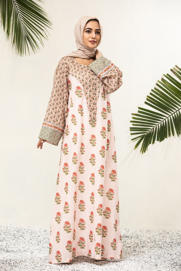 DS21-77 Printed Lawn Fustaan