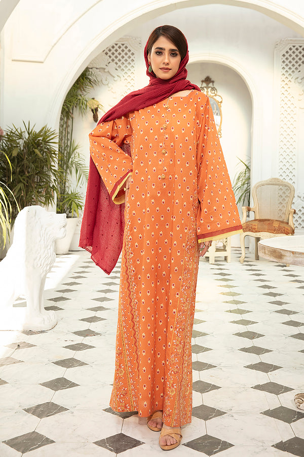 DS22-43-Printed Mix and Match Fustaan 1PC