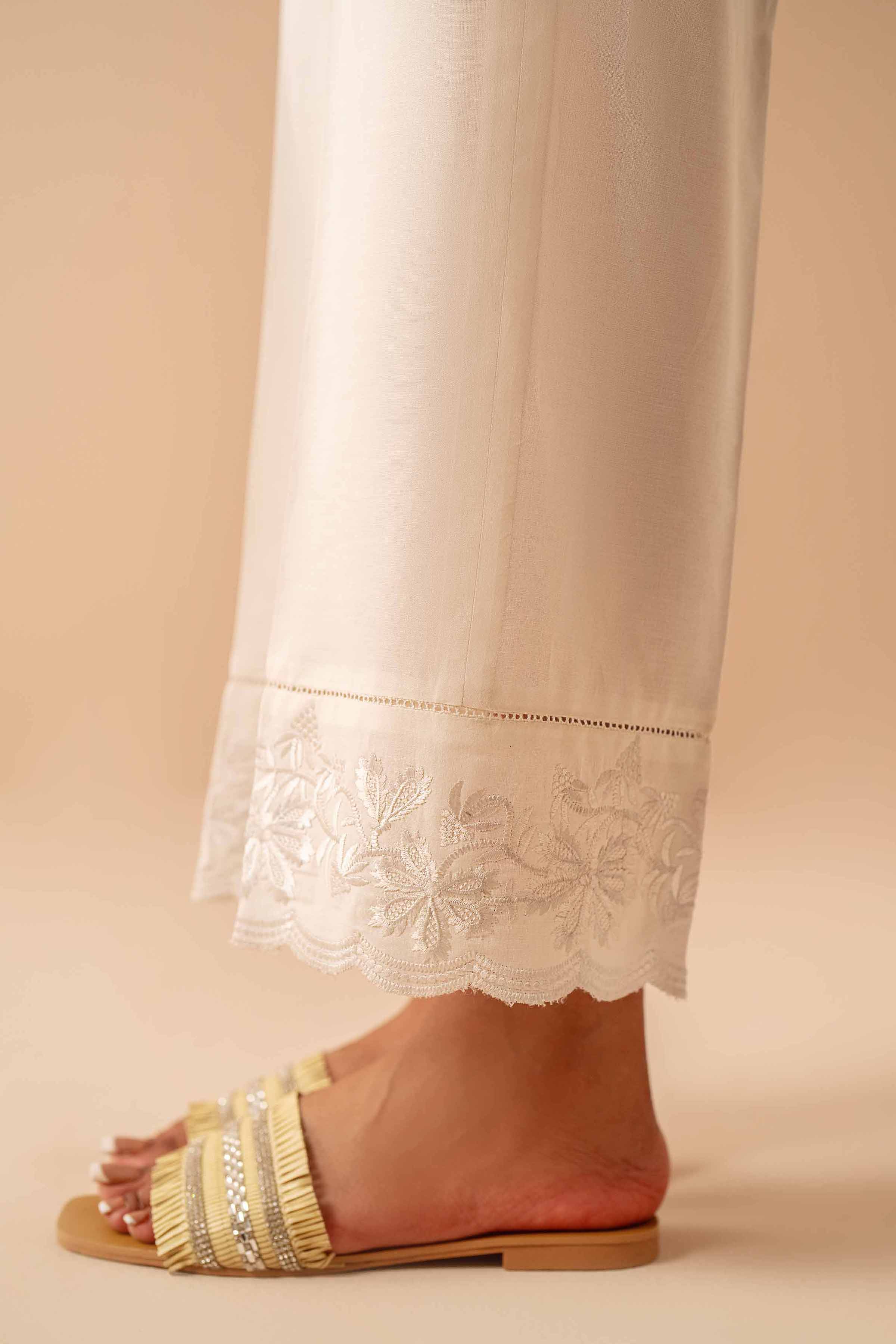 Buy Golden Cream Trousers & Pants for Women by SRISHTI Online | Ajio.com